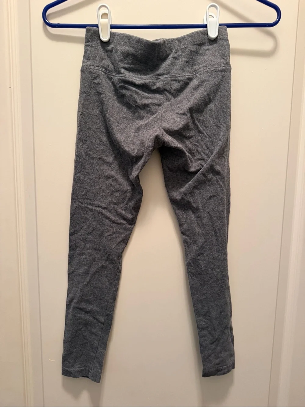 Justice Charcoal Gray Logo Leggings for Girls